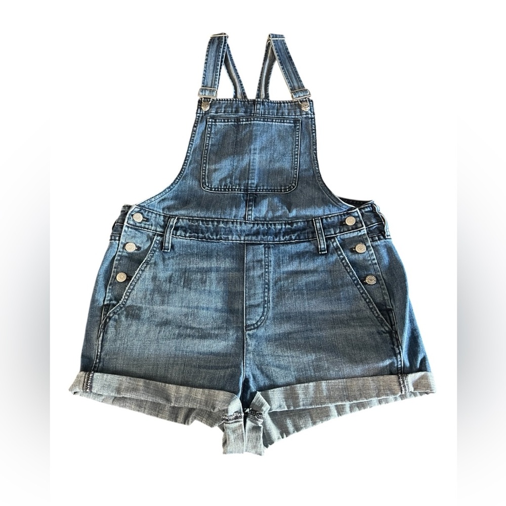 MADEWELL WOMEN’S DENIM SHORTS JUMPER SIZE LARGE